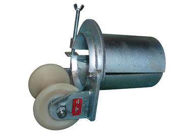 ประเทศจีน Bell Mouth Type Cable drum Pulley Lockable Cable Pullers Roller ผู้ผลิต